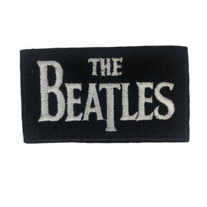 The Beatles Patch Embroidered Iron On Sew Applique Rock N Roll Classic Music All